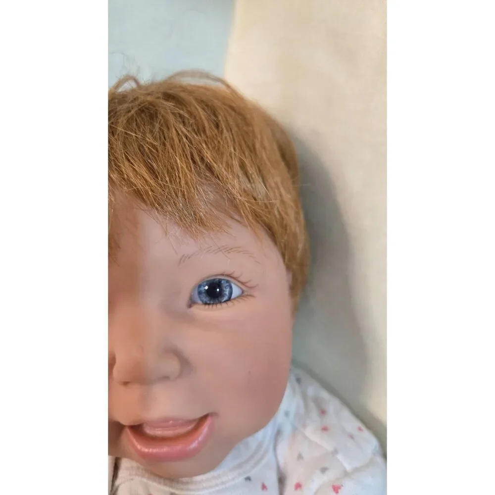 Lee Middleton original baby doll artist Reva Schick red hair lifelike